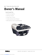 Dell 962 Owner's Manual