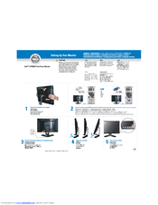 Dell E198WFP Setup Manual