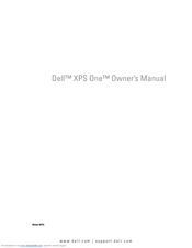 Dell XPS ONE MTG Owner's Manual