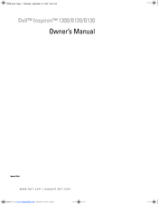 Dell Inspiron 1300 Owner's Manual