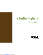 Dell Studio Hybrid 140G Setup Manual