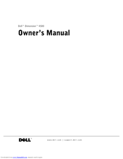Dell Dimension 4500 Owner's Manual
