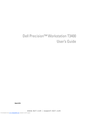 Dell T3400 - Precision - 2 GB RAM User Manual