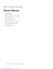 Dell 4J1412 Owner's Manual