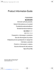 Dell MVT Product Information Manual