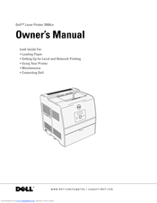 Dell 3000cn Color Laser Printer Owner's Manual