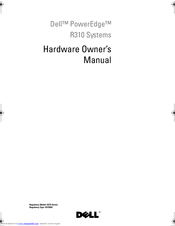 Dell PowerEdge R310 Owner's Manual