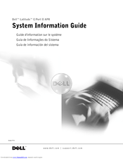 Dell LATITUDE PRX System Information Manual