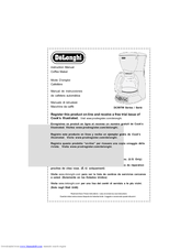 DeLonghi DC59TB/W User Manual