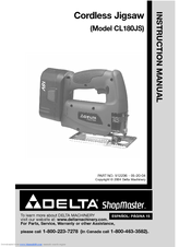 Delta ShopMaster CL180JS Instruction Manual