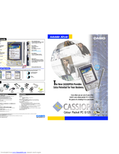 Casio CASSIOPEIA E-125 Brochure