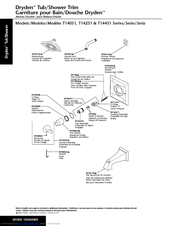 Delta Dryden T14251 Series Parts List