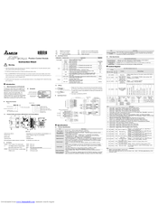 Delta Electronics Position Control Module DVP01PU-H Instruction Sheet