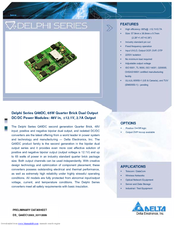 Delta Electronics Delphi Q48DC Datasheet