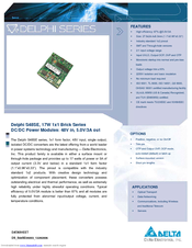 Delta Electronics Delphi S48SE Datasheet