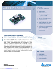 Delta Electronics Delphi S36SS3R304NRFA Datasheet