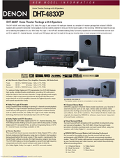 Denon DHT-483XP Specifications
