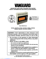 Vanguard VP16ITA Safety Information And Installation Manual