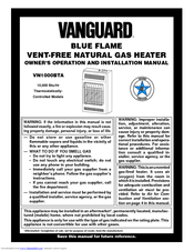 Desa Vanguard VN1000BTA Owner's Operation And Installation Manual