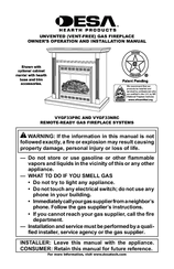 Desa GA3555 Owner's Operation And Installation Manual