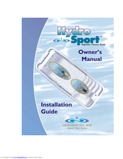 Dimension One Spas HYDRO SPORT Installation And Owner's Manual