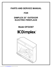 Dimplex DFO2307 Parts And Service Manual