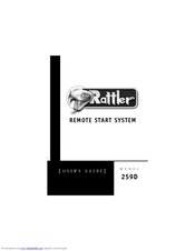 Directed Electronics Rattler 259D User Manual