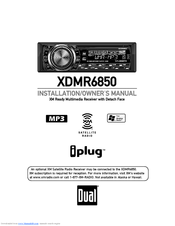 Dual XDMR6850 Installation & Owner's Manual