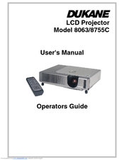 Dukane ImagePro 8755C User Manual