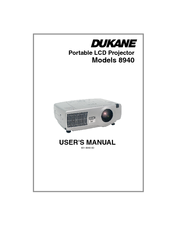 Dukane ImagePro 8940 User Manual