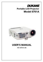 Dukane ImagePro 8761A User Manual