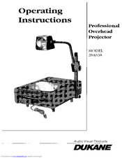 Dukane 638 Operating Instructions Manual