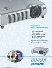 Dukane ImagePro 8049A Specification Sheet