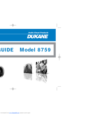 Dukane ImagePro 8759 User Manual