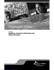 Dynasty Spas 2007 Operator's Manual