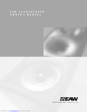 EAW Loudspeaker's Owner's Manual