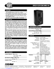 Eaw Subwoofer MK8196 Specifications