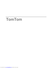 Eclipse TomTom User Manual