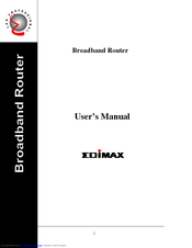 Edimax BR6101 User Manual