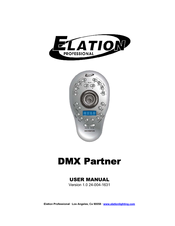 Elation DMX PARTNER 1.0 24-004-1631 User Manual