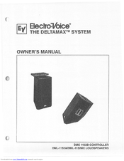 Electro-Voice Deltamax System DML-1152MC Owner's Manual