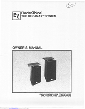 Electro-Voice DeltaMax DML-1152 Series Owner's Manual