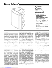 Electro-Voice SX300PIX Brochure & Specs