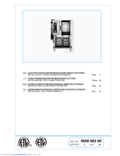 Electrolux Air-O-Speed AOW101E Installation And Operation Instruction Manual