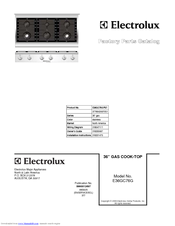 Electrolux E36GC76GPS1 Factory Parts Catalog