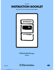 Electrolux Premier DSO51GA Instruction Booklet