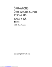 AEG 1243-4 GS Operating Instructions Manual