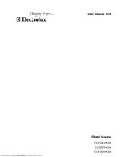Electrolux ECF24460W User Manual