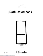 Electrolux ER 8034 I Instruction Book