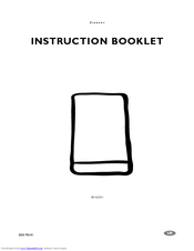 Electrolux EU 6233 Instruction Booklet